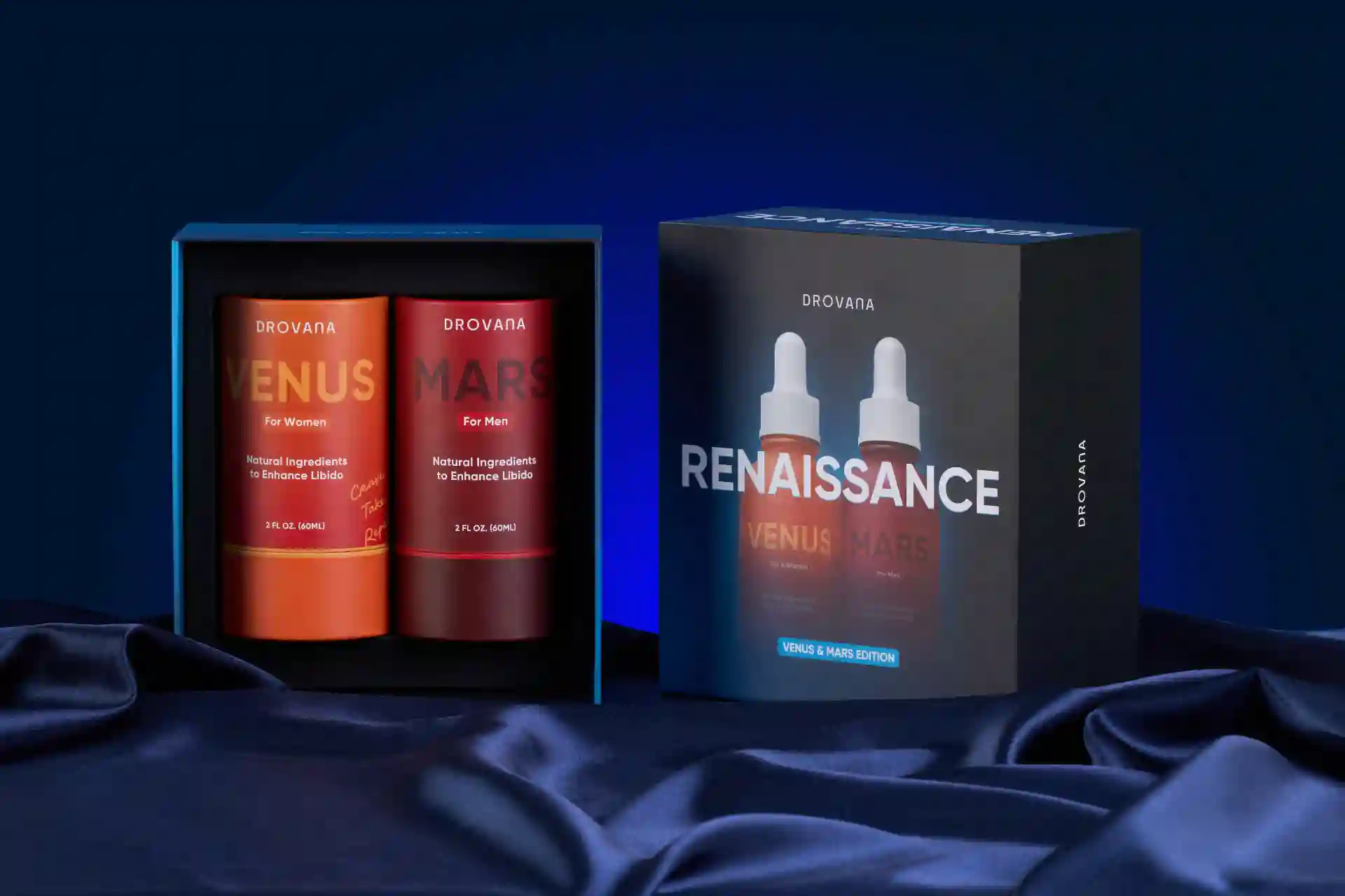 זוג עם ערכת DROVANA RENAISSANCE